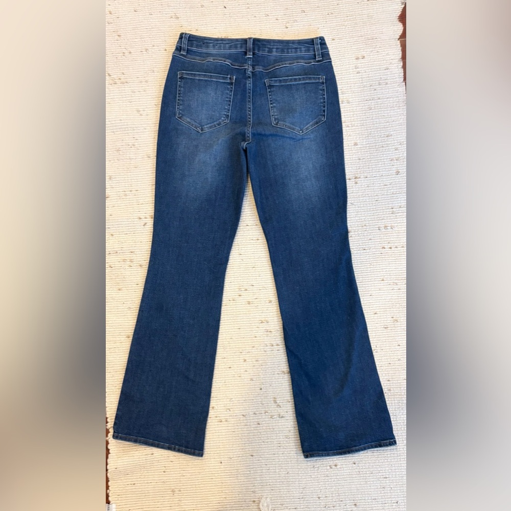d. jeans Women's Dark Blue Flare Jeans